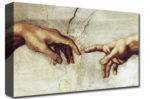 CREAZIONE ADAMO MICHELANGELO – misura 50×30 cm